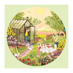 ViSSEVASSE Puzzle Summer feeling – 1000 dílků, zelená barva, papír