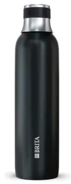 Brita sodaTRIO Stainless Steel Bootle white small