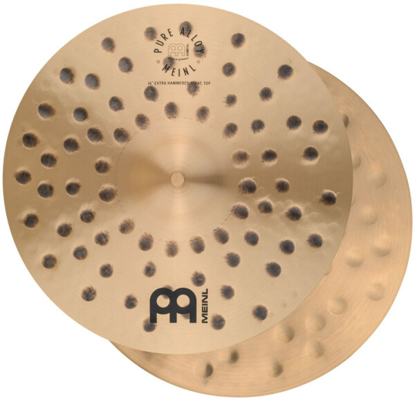 Meinl Cymbals Pure Alloy Extra Hammered Hihat - 14”