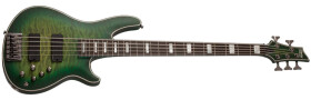 Schecter Daniel Firth Hellraiser Extreme-5 Signature Bass - Cthulhu Burst Satin