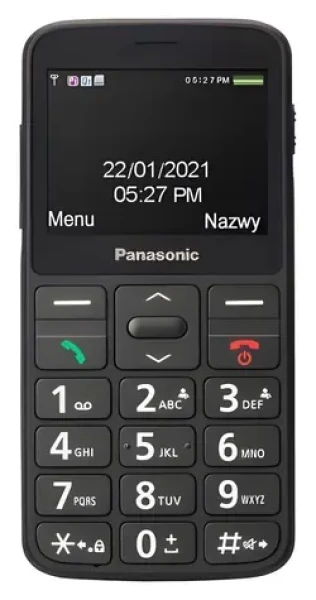 Panasonic KX-TU160 černá / Mobilní telefon pro seniory (KX-TU 160 EXB)
