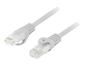 Lanberg UTP Cat.6 2m šedá / Patch kabel / LSZH / Fluke Passed (PCU6-10CU-0200-S)