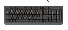Trust Primo (CZ) černá / drátová klávesnice / CZSK layout / USB-A (24150-T)