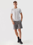 Pánské sportovní rychleschnoucí šortky 4F - šedé Velikost: XXL