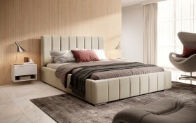 FRONTI Postel MODEL 10 160x200 béžová - MAGIC VELVET 2201