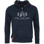 Alpha Industries Mikina Basic Zip Hoody rep. blue XXL