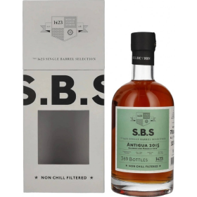 Rum S.B.S Antigua 2015 55% 0,7 l (karton)