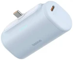 Baseus Compact 5000mAh 20W modrá / Powerbanka / 1x USB-C (M) + 1x USB-C (F) (P10068306313-00)