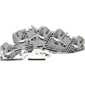 WAGO 2005-7645 patrová instalační svorka 6.20 mm pružinová svorka osazení: L, L, Terre šedá 1 ks