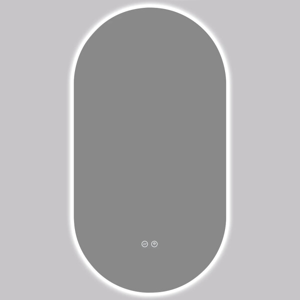 CERANO - Koupelnové LED zrcadlo Luno - 40x80 CER-8050BD79942