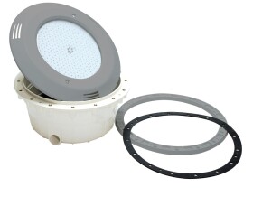 Vagnerpool Podvodní světlomet VA LED bílá, PF, 12 V; 21 W, světle šedá barva, pro fóliové bazény