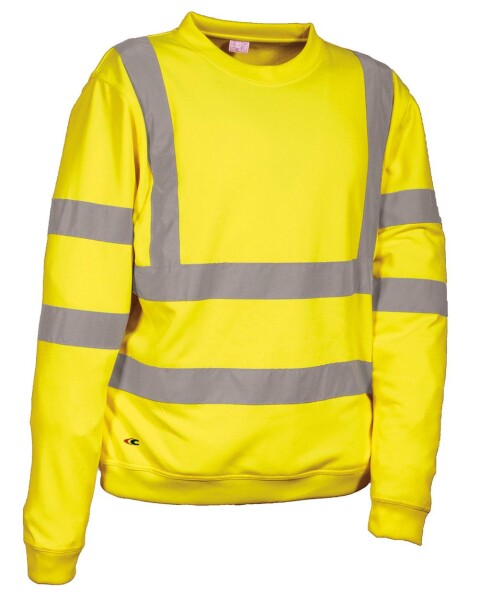 Reflexní pracovní mikina COFRA MARIQUETA Barva: Reflexní žlutá, Velikost: XL (V385_0_00_XL)