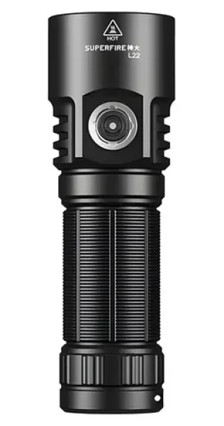 Superfire L22 / Svítilna / USB-C / 5000 lm / dosah 300 m / IP44 (L22)