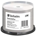 Verbatim DVD-R DataLifePlus Wide Thermal / Optické médium / 4,7 GB / 16x / no-ID / 50 pack Spindle (43755)