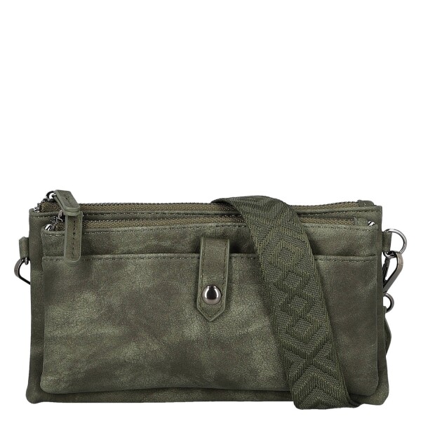 Stylová dámská crossbody kabelka Dina, zelená