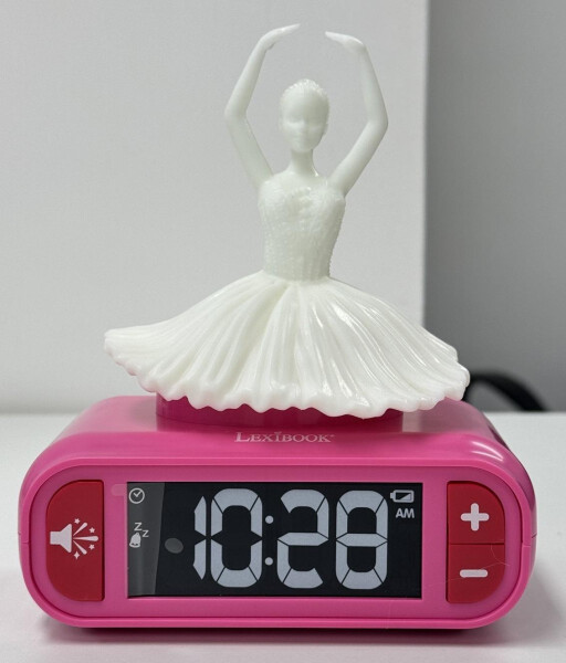 Lexibook budík Barbie se svítící figurkou - Alltoys Lexibook