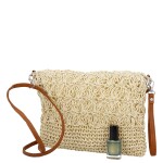 Stylová dámská crossbody kabelka Akita, béžová