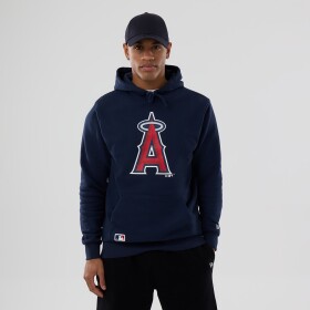New Era Pánská mikina Los Angeles Angels MLB Team Logo Hoodie Velikost: XL