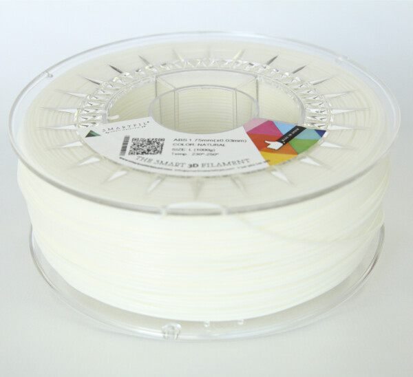 ABS filament přírodní 1,75 mm Smartfil 1 kg