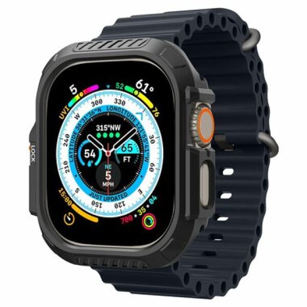 Spigen Lock Fit řemínek pro Apple Watch Ultra 2/Ultra 49mm černá (ACS06208)