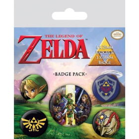 Sada odznaků Zelda - Pyramid
