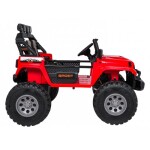 Mamido Elektrické autíčko Extreme Sport 4x4 s proměnlivou velikostí červené