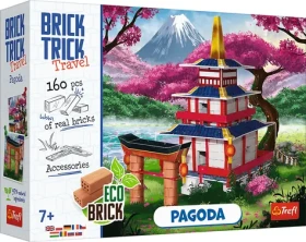 TREFL Stavebnice BRICK TRICK Pagoda M