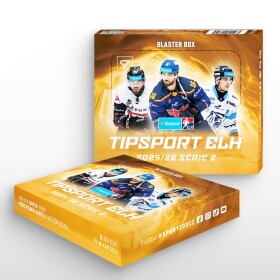 SportZoo Hokejové karty Česká Extraliga Ledního Hokeje 2025-26 Series 2 Blaster Box