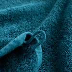 Sada froté ručníků a osušek MELISA šedá + petrolejová 4 ks