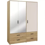 Šatní skříň Mokkaro MOKS838-M802 1D2LUD4SZ