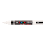 Posca popisovač PC-5BR, 1 - 4 mm, bílá (1)