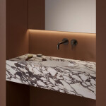 OMNIRES - SHELL M+ umyvadlo zapuštěné do desky, 38 x 25 cm, lesklá bílá SHELL380UPBP