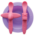 Sada nádobí Oogaa fialová s růžovou - Oogaa