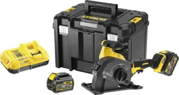 DeWalt DCG200T2 / Aku Drážkovací frézka s příslušenstvím / 54V / 2x 6.0 Ah (DCG200T2)