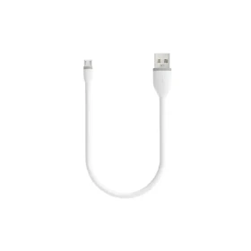 Satechi Flexible kabel USB - microUSB 0.25m bílá (ST-FCM10W)