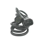 Logo / Prodlužovací napájecí kabel / C13-C14 / 3 m / VDE / černá (65934)