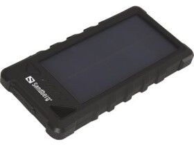 Sandberg PowerBank Outdoor Solar 16000 mAh černá / IP67 / solární dobíjení / 5V 3.4A / 2x USB A (420-35)