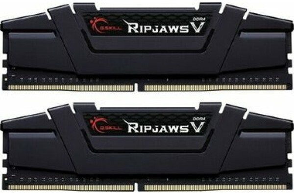 G.Skill Ripjaws V Black 64GB (2x32GB) / 2666MHz / DDR4 / CL19-19-19-43 / 1.2V / XMP 2.0 (F4-2666C19D-64GVK)