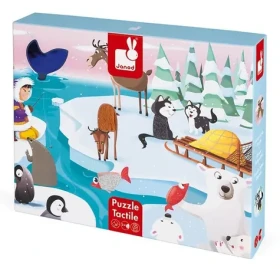 JANOD Hmatové puzzle Život na ledě