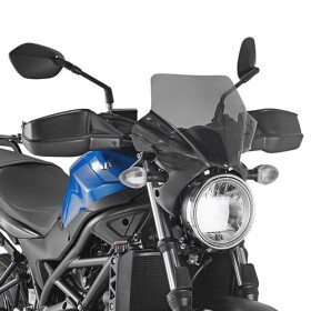 A3111 plexi kouřové Suzuki SV 650 (16-25), vxš 285x360 mm, včetně montážní sady