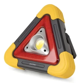ENTAC Výstražné světlo Solar / Svítilna / IP44 / 300 lm / powerbanka (EWL-ELS-SOL-R)