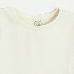 Jednobarevné tričko s krátkým rukávem -bílé - 134 WHITE