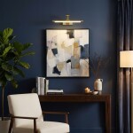Koupelnové nástěnné LED svítidlo SWE019-1W Gold OSW-20118