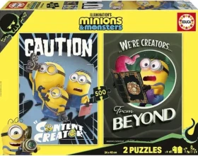 EDUCA Puzzle Mimoni a monstra