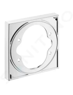 HANSGROHE - Shower Select Prodlužovací rozeta ShowerSelect glass, chrom 13604000
