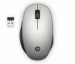 HP 300 stříbrná / bezdrátová myš / optická / až 3600 dpi / USB/Bluetooth (6CR72AA#ABB)