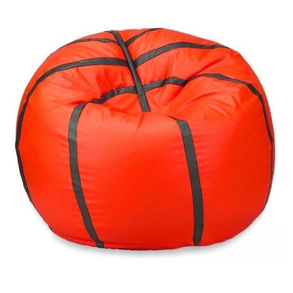 FRONTI Sedací vak - míč basketballový - červený