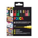 Posca sada popisovačů CHRISTMAS, 0,9 1,3 mm, vánočních barev