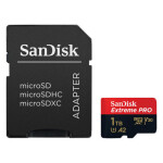 SanDisk Extreme PRO 1TB microSDXC 200R/140W + adaptér SDSQXCD-1T00-GN6MA