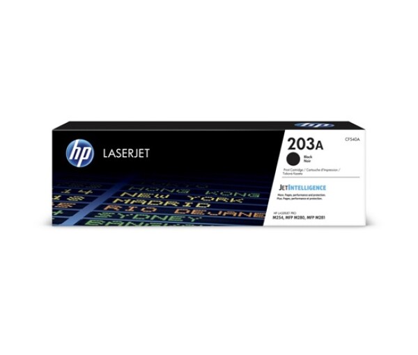 HP 203A Black Original LaserJet Toner Cartridge (1,400 pages) EDF_1006382